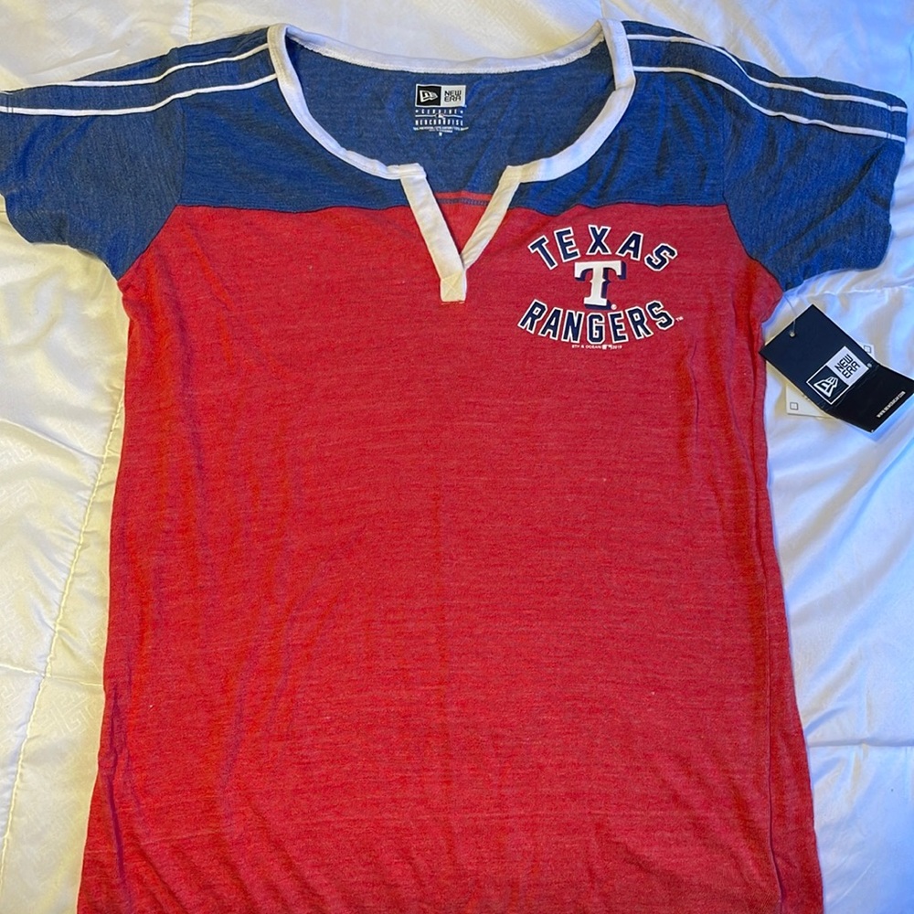 New Era Texas rangers womens shirt